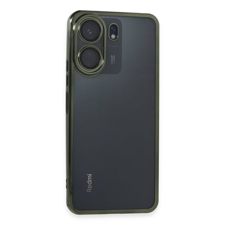 Redmi 13C Kılıf Razer Lensli Silikon - Yeşil
