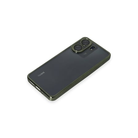Redmi 13C Kılıf Razer Lensli Silikon - Yeşil