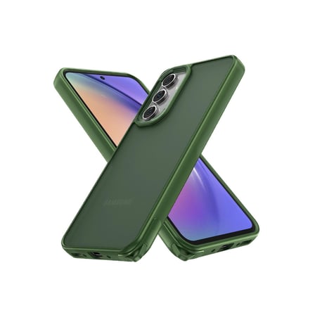 Galaxy A04S Kılıf Elegant Kapak - Yeşil