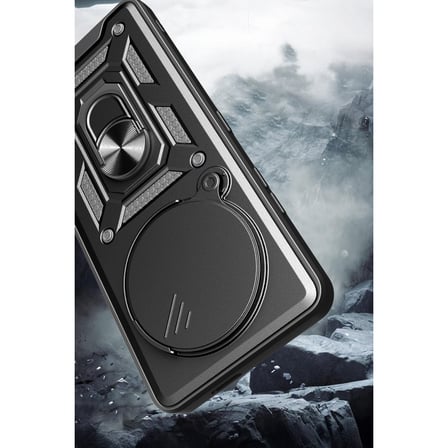 Mi 15 Ultra Kılıf Pars Lens Yüzüklü Silikon - Yeşil
