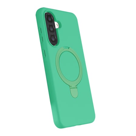 Galaxy A36 Regal Magsafe Standlı Kapak - Yeşil