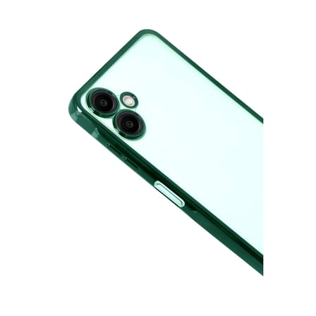 Galaxy A07 4G Razer Lensli Silikon - Yeşil