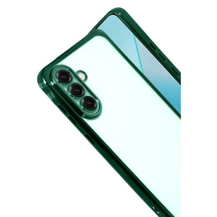 Galaxy A17 5G Razer Lensli Silikon - Yeşil