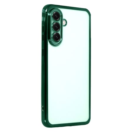 Galaxy A17 5G Razer Lensli Silikon - Yeşil