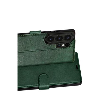 Galaxy S26 Ultra Trend S Plus Kapaklı Kılıf - Yeşil