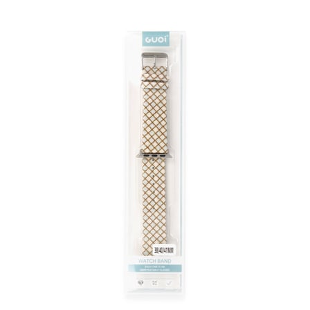 Watch 38mm Karo Motif Kordon - Mavi