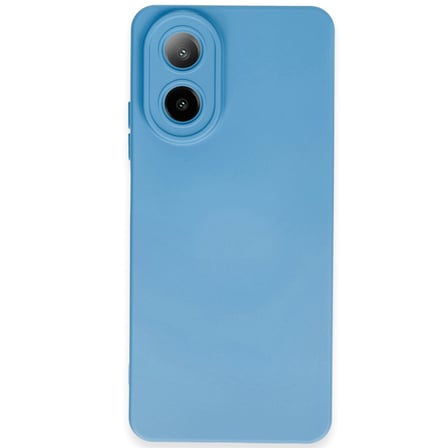 A38 Kılıf Nano içi Kadife Silikon - Mavi