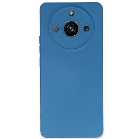 Realme 11 Pro Kılıf Nano içi Kadife Silikon - Mavi
