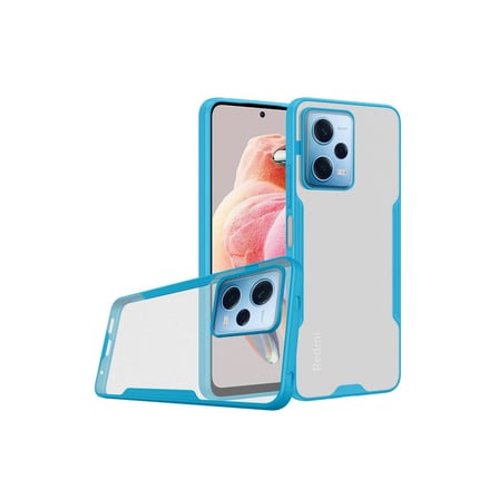 Note 12 5G Kılıf Platin Silikon - Mavi