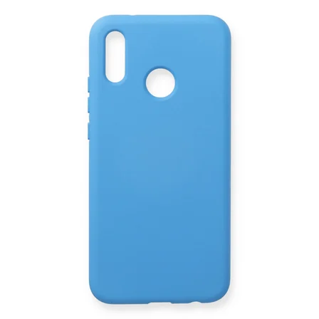 P20 Lite Kılıf Nano içi Kadife Silikon - Mavi