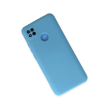 Erdo Ticaret Xiaomi Redmi 9C Kılıfı Silikon Mavi