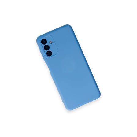 Galaxy A14 4G Kılıf Nano içi Kadife Silikon - Mavi