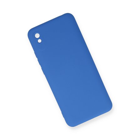 Redmi 9A Kılıf Nano içi Kadife Silikon - Mavi