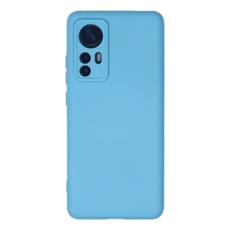 Mi 12 Kılıf Nano içi Kadife Silikon - Mavi
