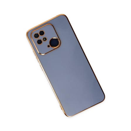 Redmi 10C Kılıf Volet Silikon - Mavi