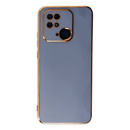 Redmi 10C Kılıf Volet Silikon - Mavi