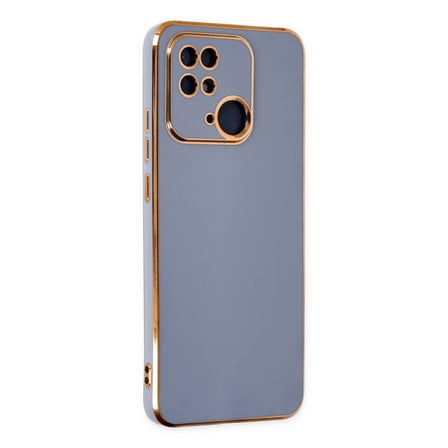 Redmi 10C Kılıf Volet Silikon - Mavi