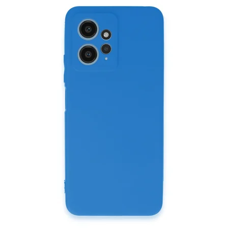 Redmi Note 12 4G Kılıf First Silikon - Mavi
