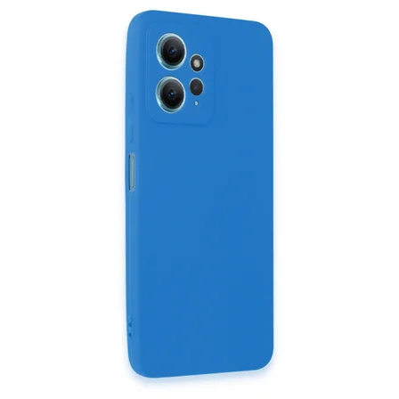 Redmi Note 12 4G Kılıf First Silikon - Mavi