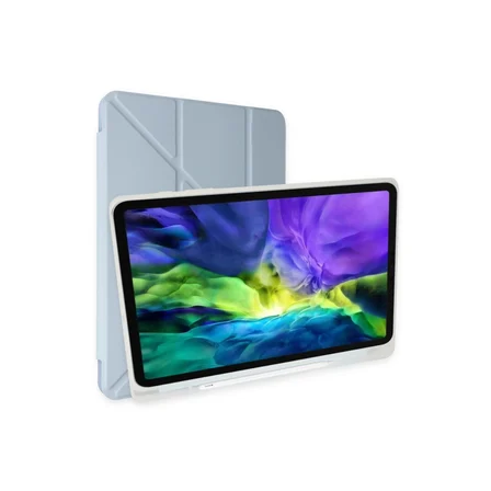 Pad Kılıf Kalemlikli Mars Tablet Kılıfı - Mavi