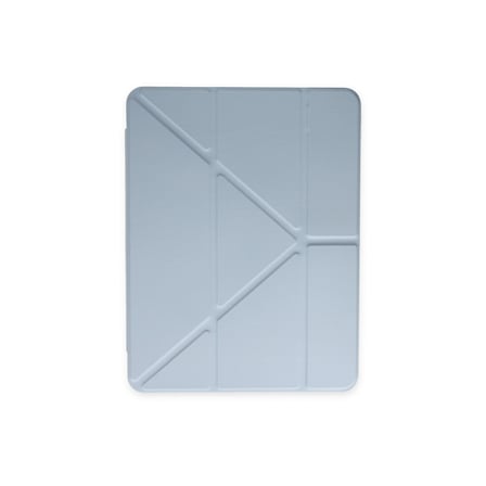 iPad Pro 12.9 (2021) Kılıf Kalemlikli Mars Tablet Kılıfı - Mavi