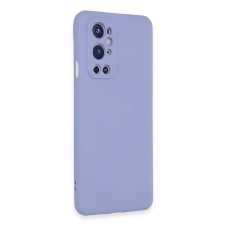 One Plus 9 Pro Kılıf Nano içi Kadife Silikon - Mavi