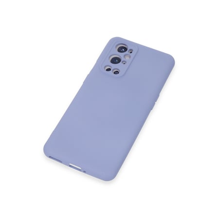 One Plus 9 Pro Kılıf Nano içi Kadife Silikon - Mavi