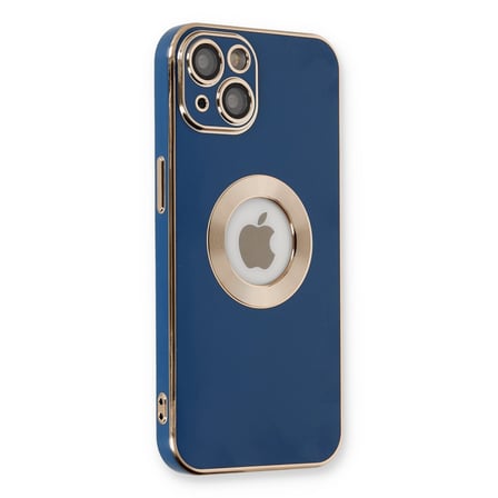 iPhone 14 Plus Kılıf Store Silikon - Mavi