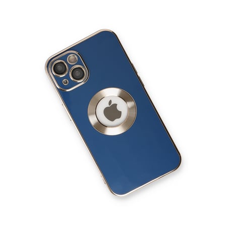 iPhone 14 Plus Kılıf Store Silikon - Mavi