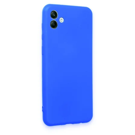 Galaxy A04 Kılıf First Silikon - Mavi