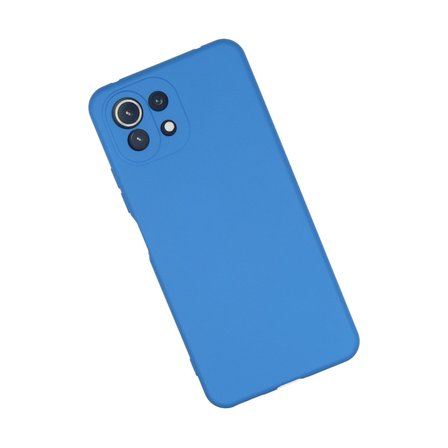 Mİ 11 Lite Kılıf Nano içi Kadife Silikon - Mavi