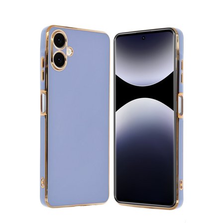 Galaxy A06 Kılıf Volet Silikon - Mavi