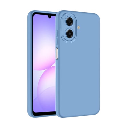 Galaxy A07 4G Nano içi Kadife Silikon - Mavi