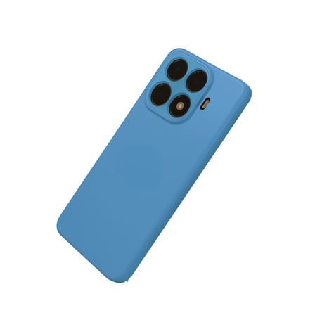 Mi 15T Pro Nano içi Kadife Silikon - Mavi