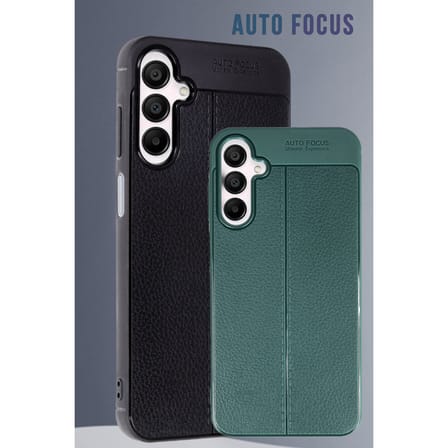 Galaxy A15 4G Kılıf Auto Focus Kapak - Koyu Yeşil