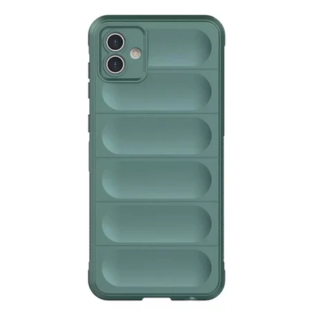 Galaxy A05 Kılıf Optimum Silikon - Koyu Yeşil