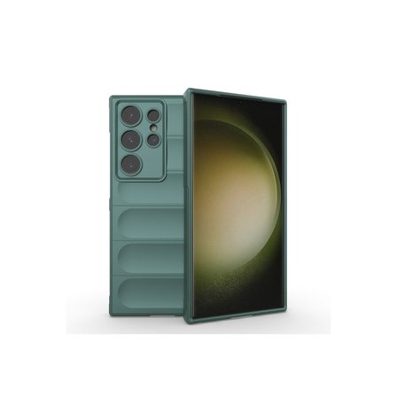 Galaxy S24 Ultra Kılıf Optimum Silikon - Koyu Yeşil
