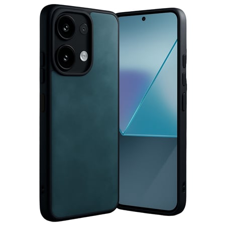 Redmi Note 13 Pro 5G Kılıf Aras Deri Kapak - Koyu Yeşil