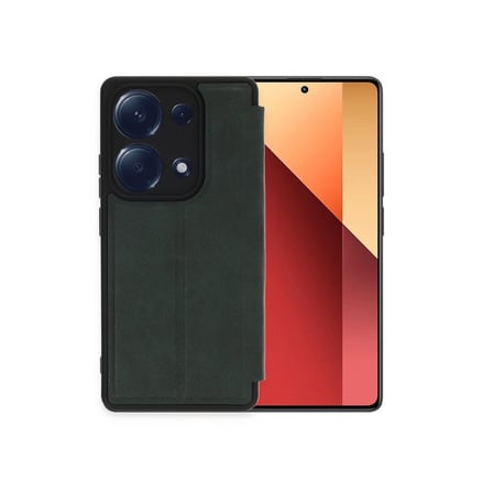 Redmi Note 13 Pro 4G Kılıf Flip Cover - Koyu Yeşil