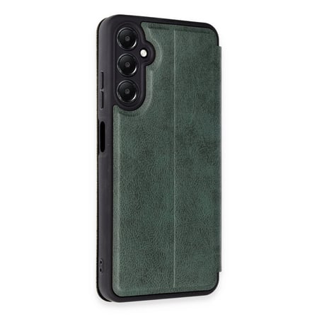 Galaxy A15 4G Kılıf Flip Cover - Koyu Yeşil