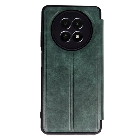 Realme 12 5G Kılıf Flip Cover - Koyu Yeşil