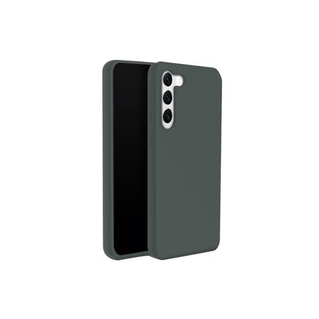 Galaxy S24 Kılıf First Silikon - Koyu Yeşil