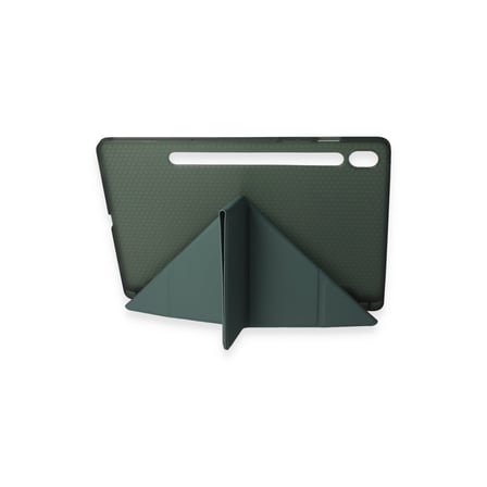 Galaxy T870 Tab S7 11 Kılıf Kalemlikli Mars Tablet Kılıfı - Koyu Yeşil