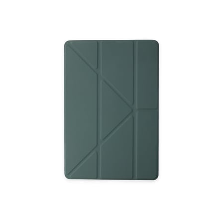 iPad Pro 11 (2024) Kılıf Kalemlikli Mars Tablet Kılıfı - Koyu Yeşil