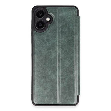 Galaxy A06 Kılıf Flip Cover - Koyu Yeşil