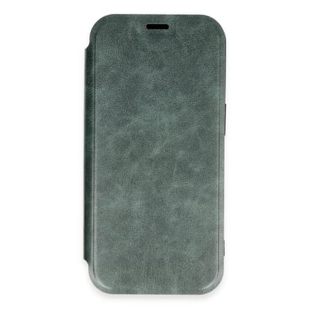 iPhone 16 Pro Max Kılıf Flip Cover - Koyu Yeşil