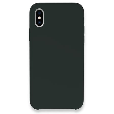 iPhone XS Max Kılıf Lansman Legant Silikon - Koyu Yeşil