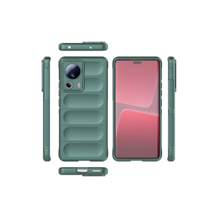 Mi 13 Lite Kılıf Optimum Silikon - Koyu Yeşil