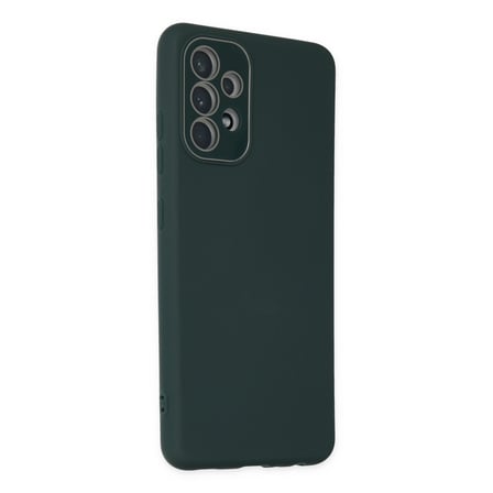 Galaxy A53 5G Kılıf Lansman Glass Kapak - Koyu Yeşil