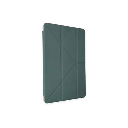 ipad pro 12.9 (2021) kılıf kalemlikli mars tablet kılıfı - koyu yeşil
